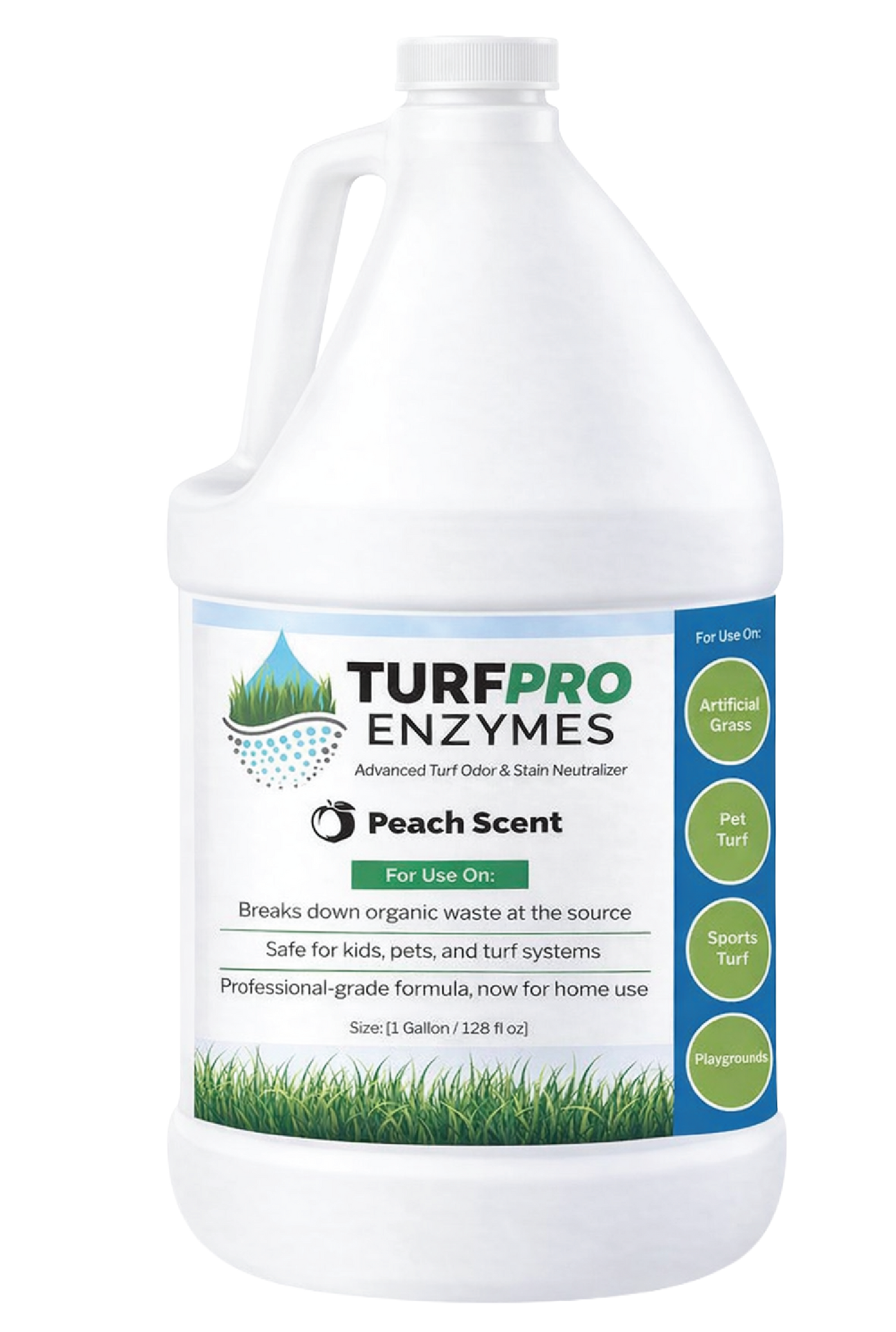 TurfPro Enzymes – Peach – Case (4 Gallons)